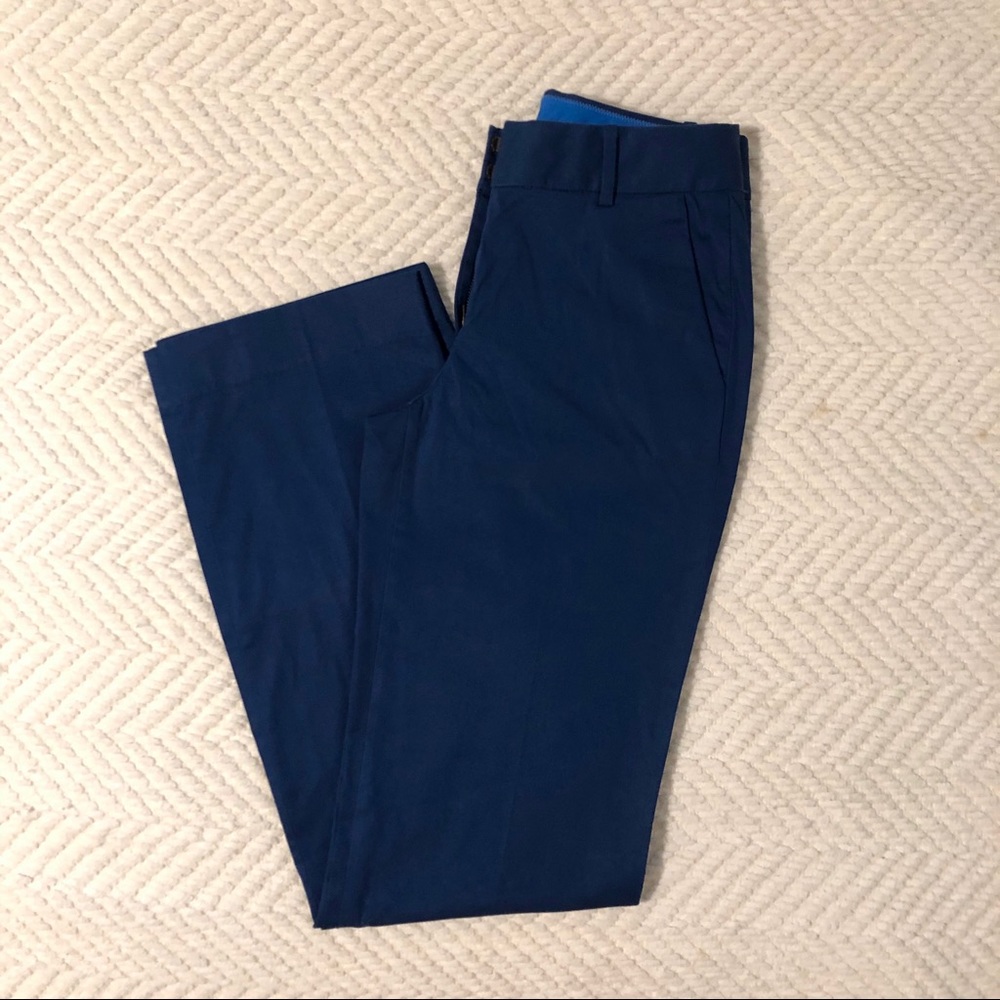 J Crew Pants Fitted Blue